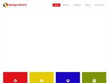 Tablet Screenshot of designpitara.com